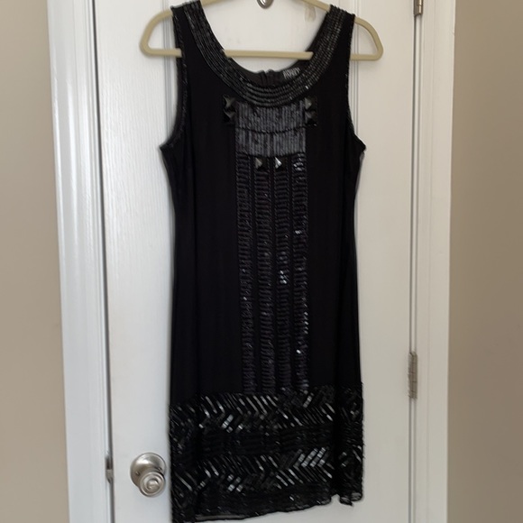 Beaded Adrianna Papell Evening dress - Picture 1 of 9